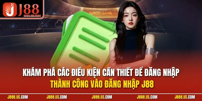Khám phá các điều kiện cần thiết để đăng nhập thành công vào đăng nhập J88